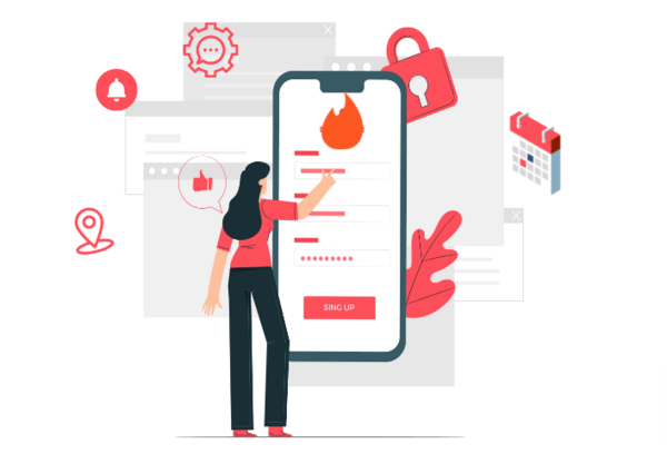 tinder like app feature