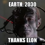 A human with wearable on his head thanking Elon Musk for Neuralink