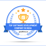 GoodFirms logo for top software development company in India